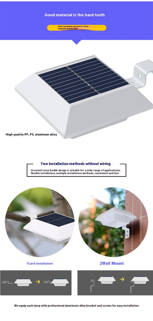 Lámpara Solar de 12 LED para Exterior - Image 20