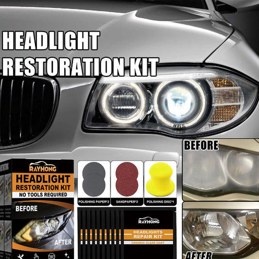 Kit de Restauración de Faros de Cerámica para Auto