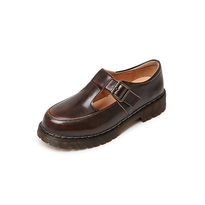 Zapatos Mary Jane Plataforma Punta Redonda con Hebilla Ajustable - Image 7