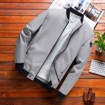 Chaqueta Slim Fit Coreana para Hombre - Abrigo Versátil Primavera Otoño - Image 11