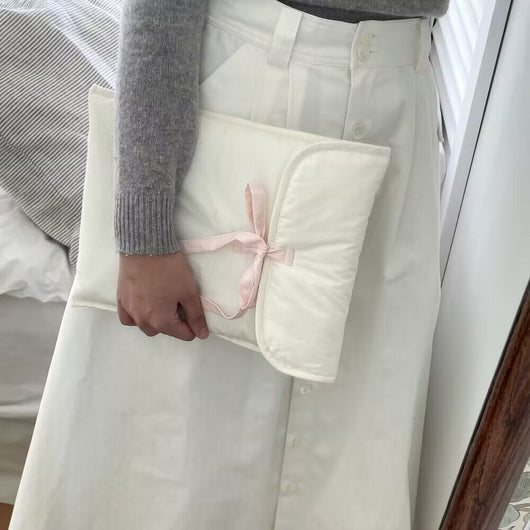 Bolso Acolchado para Laptop con Lazo Ballet Femenino - Image 4
