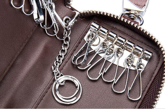 Estuche de Cuero para Llaves con Cierre Multifuncional - Image 6