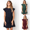 Vestido Casual de Algodón con Bordado Calado