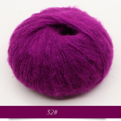 Suéter y chal de mohair para bebé con detalle de tejido - Image 65