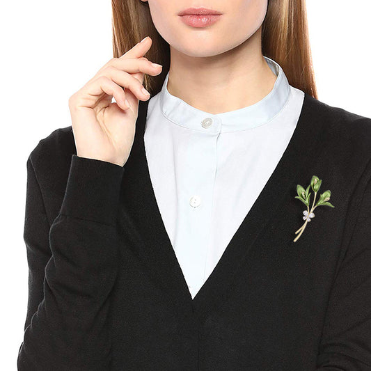 Broche Floral Estéreo Contraído - Image 2