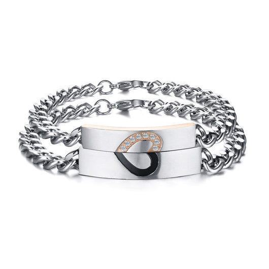 Pulsera de Pareja Puzzle del Amor - Conexión Infinita