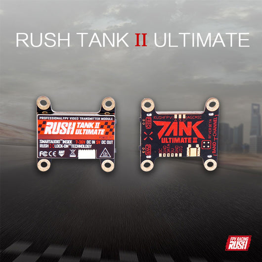 Transmisor de Audio Inalámbrico RUSH TANK II PIT - 48 Canales, hasta 800mW