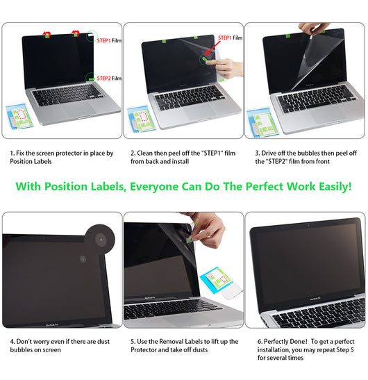 Protector de Pantalla Mate Antigolpes para MacBook Apple 11/12/13/15 pulgadas - Image 9