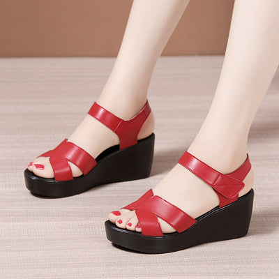 Sandalias de Tacón Alto Plus Size con Plataforma - Comodidad y Estilo - Image 7