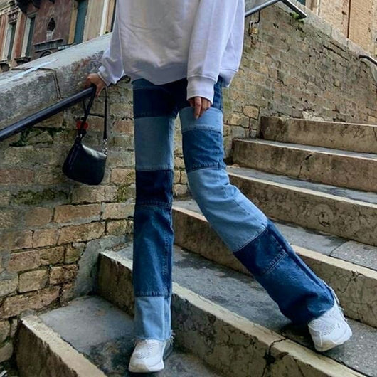 Jeans de Moda Internacional en Tres Colores Versátiles