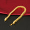 Braided bracelet stainless steel exquisite titanium steel jewelry Golden LX0385