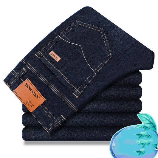 Jeans Slim Fit Lavado Clásico para Hombre - Image 11