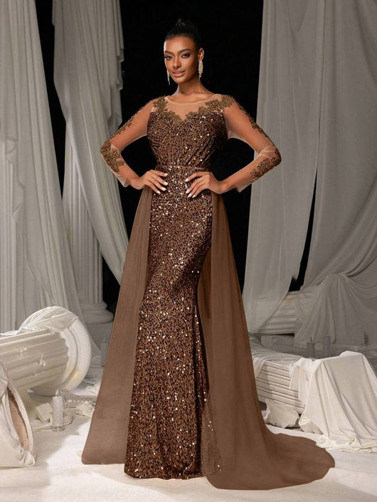 Vestido de Fiesta con Encaje para Mujer - Elegancia Nocturna - Image 18