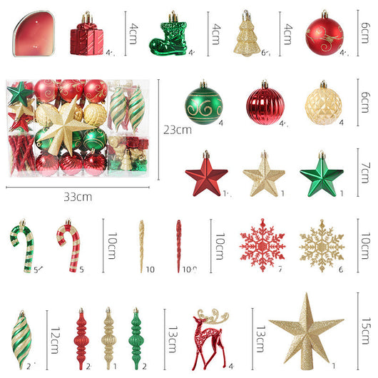 Set de 88 Esferas Navideñas Decorativas - Image 7