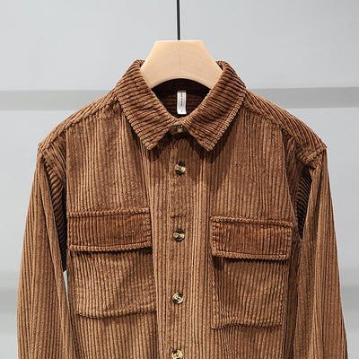 Chaqueta Camisa de Pana 100% Algodón para Hombre - Image 9
