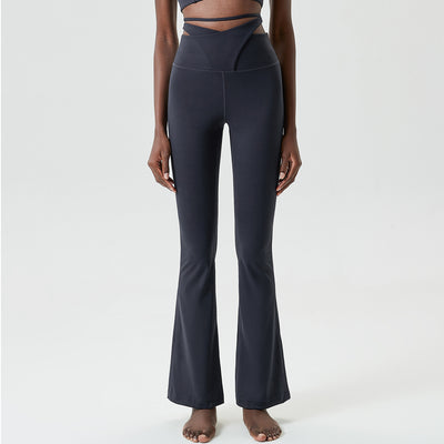 Pantalones Yoga Ajustados con Cordón para Mujer Tallas Grandes - Image 6
