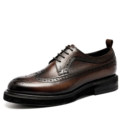Zapatos de Cuero Resistentes para Hombre - Estilo Ejecutivo Versátil - Image 12