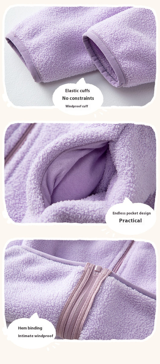 Abrigo Infantil de Cuello Alto Acolchado Térmico - Image 33
