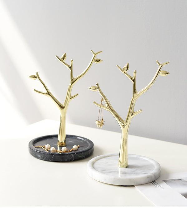 Organizador de Joyas en Mármol Árbol