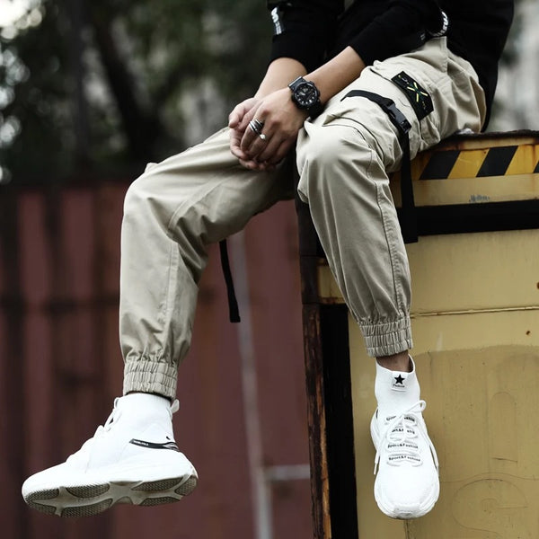 Pantalones Cargo de Algodón para Hombre - Estilo Casual Versátil