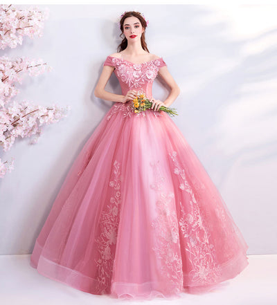 Vestido de Novia Largo Hombros Descubiertos - Elegancia para Ceremonias Especiales