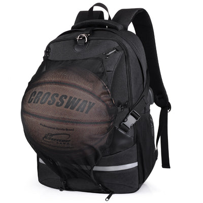 Mochila Deportiva Multifuncional con Puerto USB para Estudiantes y Viajeros