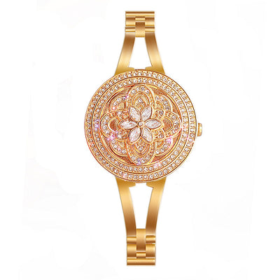 Reloj de Pulsera para Mujer con Diamantes Completos - Image 2