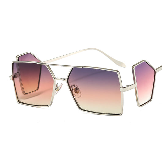 Gafas de Sol Cuadradas Unisex con Protección Lateral y Lentes Bloqueantes - Image 9