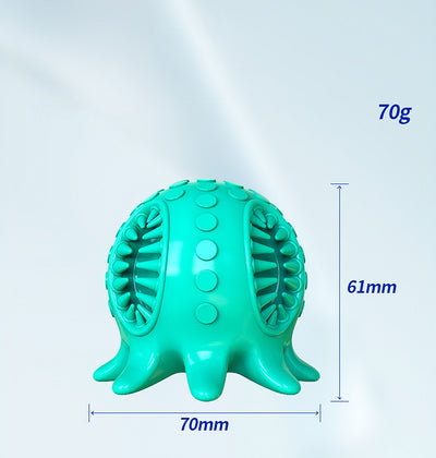 Juguete Masticable Pulpo con Sonido para Limpiar Dientes de Perros Pequeños - Image 11