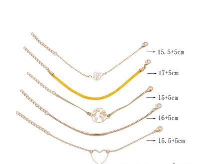 Set de Pulseras Bohemias Vintage con Cuentas y Amuletos para Mujer - Image 36