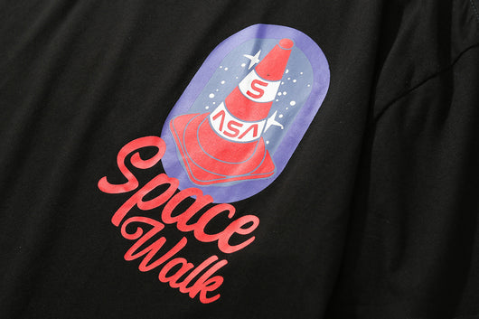 Playera Retro Oso Espacial - Corte Holgado Verano - Image 11