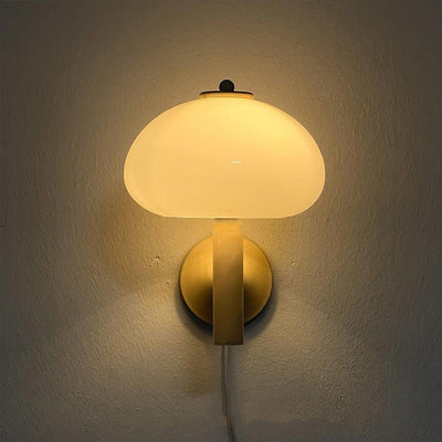 Lámpara de Pared Bauhaus Minimalista con Pantalla de Vidrio Lechoso - Image 10