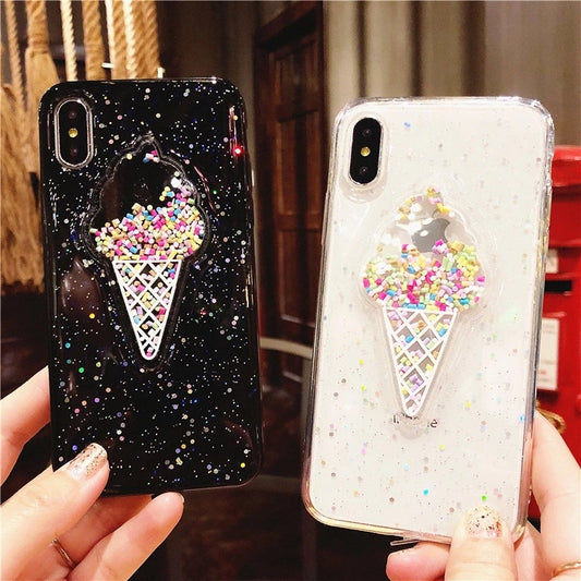 Funda para Celular Efecto Helado Colorido