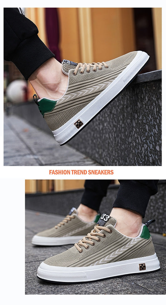 Zapatillas Deportivas Tejidas con Alzas Invisibles para Hombre - Image 16