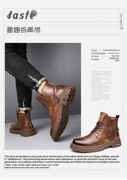Botas Martin Impermeables con Suela Reforzada para Trabajo y Senderismo - Image 13