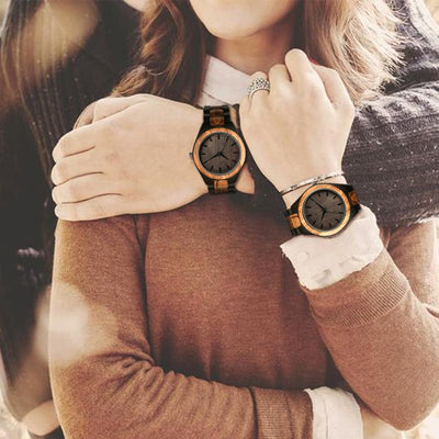 Reloj de Cuarzo con Esfera Grande en Madera para Hombre y Mujer - Image 7