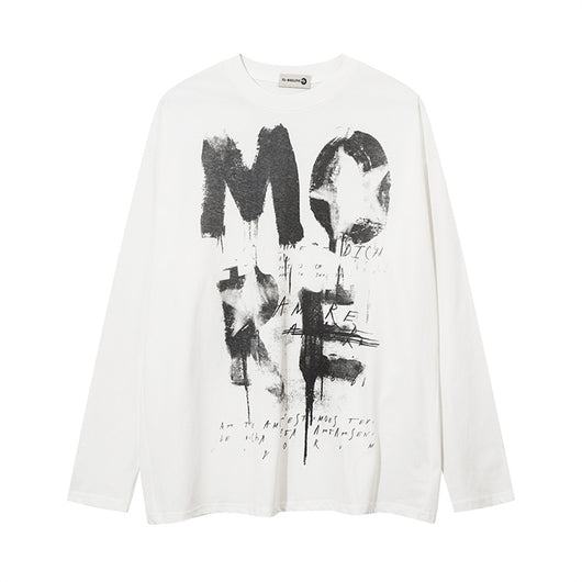 Camiseta Manga Larga Cuello Redondo con Estampado para Hombre - Image 10