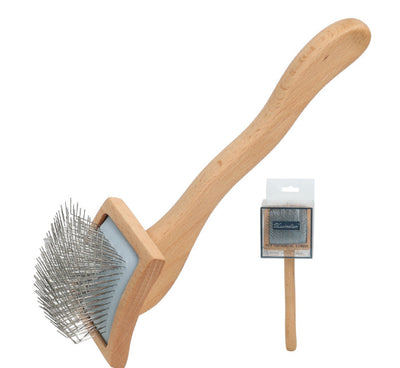 Peine Deslanador de Madera con Cuchilla de Aire y Aguja para Mascotas - Image 15