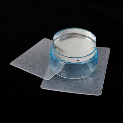 Sello de Transferencia para Uñas Transparente Tricolor - Image 16