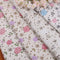 Tela Estampada de Kapok, Algodón y Cáñamo Blendado