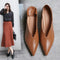 Zapatos de Tacón Medio Punta Fina Estilo Clásico para Mujer