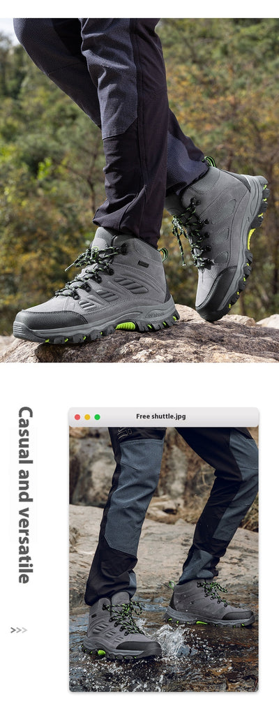 Botas de Montaña Impermeables Transpirables Antideslizantes para Parejas - Image 30