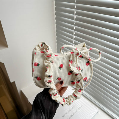 Bolsa Cuadrada de Pana Versátil para Commuter - Image 6
