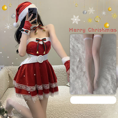 Vestido Navideño Presentadora de Televisión para Mujer - Image 5