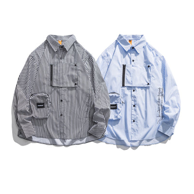 Camisa Suelta Estilo Boyfriend para Hombre - Casual Street - Image 11