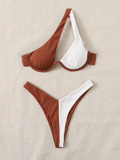 Bikini Multicolor con Tela Doble - Traje de Baño Premium - Image 22