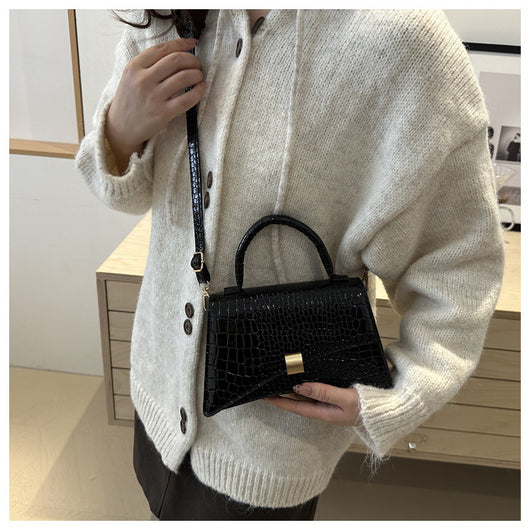 Bolso de Cuero PU Texturizado Casual para Mujer - Diseño Minimalista - Image 21