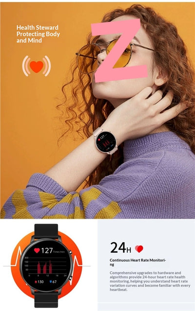 Pulsera Deportiva Inteligente con Pantalla Táctil - Monitor de Frecuencia Cardíaca y Podómetro - Image 24