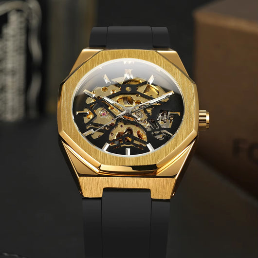 Reloj Automático Mecánico con Correa de Caucho - Image 21