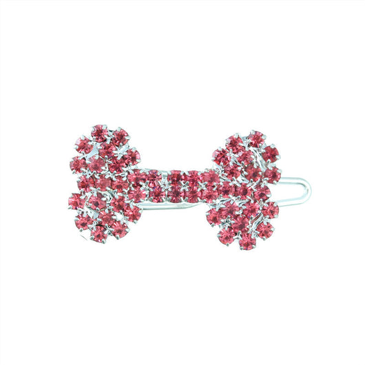 Moños y Accesorios para Mascotas con Diseño de Hueso y Diamantes - Image 7
